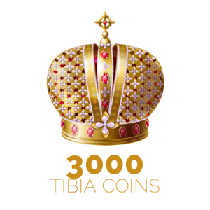 3000 Tibia Coins